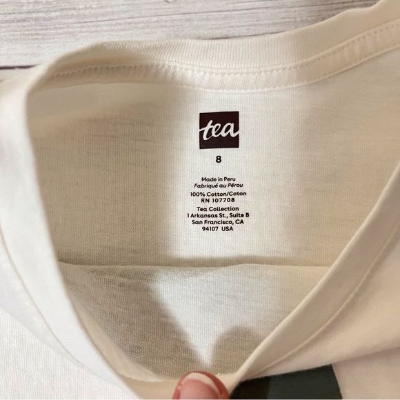 Tea Collection Lemon Print Tee - Picture 3 of 4